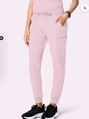 Mandala High Waisted Joggers Blush Blossom - S / Regular